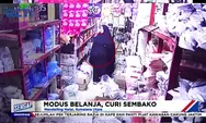 Emak-emak curi sembako di sebuah toko di Sumatera Utara, modus memasukkan ke dalam tas dibalik baju