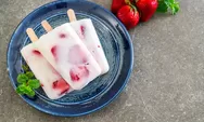 Resep Es Lolly Yogurt Strawberry, Buka Puasa yang Cocok Dimasak Bersama si Kecil Sekaligus Mengisi Ngabuburit
