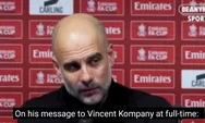 Pelatih Manchester City Pep Guardiola: Suatu Hari Untuk Vincent Kompany