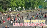 Dibuka Kembali 30 April 2023, Selama Ramadhan Car Free Day Ditiadakan Sementara 
