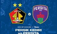 Live Score dan Link Live Streaming Persik Kediri vs Persita Tangerang