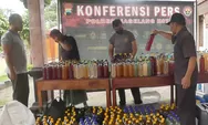 Operasi Ramadhan, Polres Magelang Kota amankan 844 liter ciu
