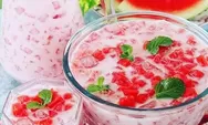 Resep Es Semangka Susu, Paling Segar dan Anti Gagal Melepas Dahaga Buka Puasa dan Ide Jualan