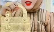 Viral, Seorang Wanita di Makassar Membeli Tas Emas Seharga Rp  553 juta