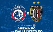 Jadwal Acara TV Indosiar Hari Ini Senin 27 Maret 2023, Simak BRI Liga 1 Arema FC vs Bali United