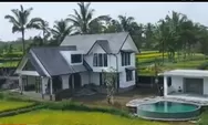 Titi Kamal dan Christian Sugiono bangun villa mewah ala country house di tepi sawah, keren dan mewah