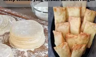 Resep Cemilan Makanan untuk Temani Menu Buka Puasa, Terbuat dari Kulit Pangsit