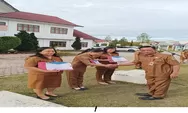 Kinerja Lampau Target Tiga Pegawai Terima Penghargaan Berprestasi