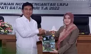Rapat Paripurna DPRD, Anita Berharap Pemkab Batang Hari Dapat Memberikan Jawaban Strategis Kepada Dewan