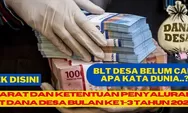 Desa Se-Kabupaten Langkat Belum Terima Dana BLT DD Tahap Awal Tahun 2023