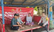 Bhabinkamtibmas Pulau Untung Jawa Dengarkan Suara Warga Melalui Jumat Curhat