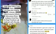 Viral curhatan wanita ngirit makan demi bisa bagi THR ke ponakan, malah anaknya sendiri tak ada yang beri THR