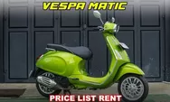 Tempat Sewa Motor Vespa Matic Area Jabodetabek Dengan Harga Terjangkau, Cocok Dibawa Saat Kumpul Bareng Teman!
