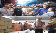 Kapolres Bersama TPID Tinjau Pasar Pastikan Ketersediaan Pasokan Jelang Lebaran