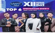Link Nonton Indonesian Idol 2023 Spektakuler Show 9, Top 6 Bakal Bawakan Lagu Solo dan Trio Malam Ini