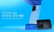 Simak Spesifikasi iQOO Z7x 5G dengan Harga Rp3 Jutaan dengan Kapasitas Baterai 6000mAh