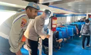 Polsek Kepulauan Seribu Utara Rutin Mengecek Kelengkapan Keselamatan Kapal