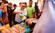 Menteri Perdagangan Zulkifli Hasan Menghimbau Pedagang Tidak Menimbun Stok