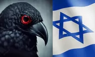 Burung Gagak Hancurkan Bendera Israel Viral di Medsos, Netizen Sebut Tentara Allah Sedang Beraksi! Ini Fotonya