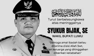 Inilah Sosok Syukur Bijak, Wakil Bupati Luwu Meninggal Dunia karena Serangan Jantung   
