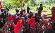 Selain Kapolri dan Panglima TNI, Laskar Merah Putih DKI Turut Hadiri Pemakaman Istri Wakapolri