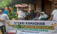 Ramadhan ini, HIPMI Palas Salurkan 250 Paket Sembako Ke Panti Asuhan