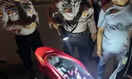 Razia Gabungan di Kendal, Temukan Belasan Botol Miras di Bagasi Motor