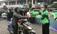 Meriahkan Ramadhan, Ratusan Mitra Grab di Yogya Berbagi Takjil