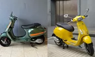 Inilah Perbedaan antara Vespa Sprint Kuning dengan Vespa S Hijau tahun 2023 Edisi Ramadhan