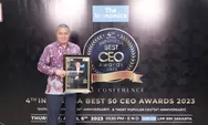 Presiden Direktur JNE M. Feriadi Soeprapto Raih Indonesia Best 50 CEO Awards 2023 ke 4 Kalinya