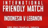 Prediksi Skor Timnas Indonesia U22 vs Lebanon Laga Persahabatan Besok, H2H, Rangking FIFA, Performa Tim