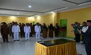 Irsan Lantik Beberapa Pejabat Jajaran Pemko Padang Sidempuan