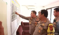 Kapolres Bogor Dampingi Tim Asistenti Polda Jabar Tinjau Pos Pam Lodaya 2023 di Wilayah Hukum Polres Bogor