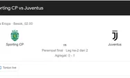 Juventus vs Sporting CP, Antisipasi Kebangkitan Pemain Sporting di Leg Kedua Perempat Final Liga Europa