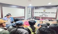 Diduga Sebarkan Hoaks Lewat Akun, Ratusan P3K Taput Datangi Polres Laporkan JJ