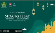 BREAKING NEWS Pemerintah Tetapkan 1 Syawal 1444 H Lebaran 2023 Jatuh Hari Sabtu 22 April