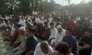 Shalat Idul Fitri di Berandan Diikuti Ribuan Jamaah Muhammadiyah, Ustad: Iman Itu Bukan Ucapan