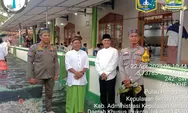 Pengamanan Sholat Idul Fitri 1444 H di Wilayah Polsek Kepulauan Seribu Utara