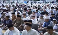 Ribuan Ummat Muslim Labuhanbatu Shalat Idul Fitri 1444 H Di Lapangan Ika Bina Rantauprapat