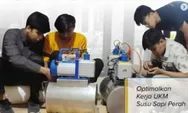 7 Keunggulan Mesin Pemerah Susu Sapi Semi Otomatis Buatan Mahasiswa Unesa, Salah Satunya Berbahan Food Grade