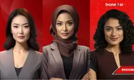 Menjadi yang pertama di Indonesia, tvOne perkenalkan presenter berita berteknologi AI