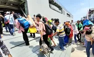 Balik Gratis, Ratusan Pemudik Diangkut Pakai Kapal Perang  dari Pelabuhan Tanjung Emas Semarang