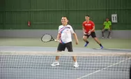 Jalin Keakraban, Pimti Pratama Kanwil Kemenkumham Jateng Gelar Pertandingan Tenis Lapangan