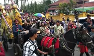 Upacara Adat Kirab Tebu Pengantin, ribuan warga padati sepanjang jalan di kawasan PG Madukismo, ini prosesinya