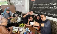 Di Garut, Anies Baswedan Sarapan Soto H. Achri dan Nikmati Surabi, Sambil Layani Masyarakat Foto Bersama