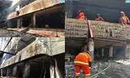 Kondisi Malang Plaza Pasca Kebakaran: Petugas Damkar Masih Lakukan Penyisiran
