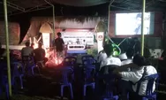 Polsek Gunungsari Polresta Mataram Kawal Debat Calon Kepala Desa Kekait