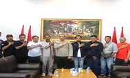 Terima PWI Asahan, AKBP Rocky Akan Terapkan Program Jemari Sipopey Dijajarannya