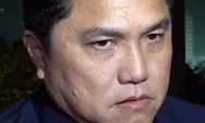 Saat Tinjau Jalan Rusak di Lampung, Erick Tohir Izin ke Presiden untuk Dampingi Tim U-22 di Sea Games