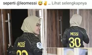 Bupati Luwu Utara Kenakan Jersey Lionel Messi, Warganet; Wow… Kereeeeen!